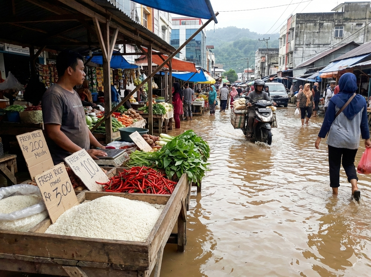 Post-Flood Food Price Spikes and Economic Vulnerability: A Case Study of Padang, West Sumatra