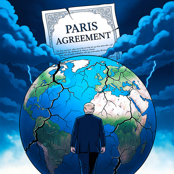 The Trump Effect: How U.S. Retreat from the Paris Agreement Reshapes Global Climate Leadership
